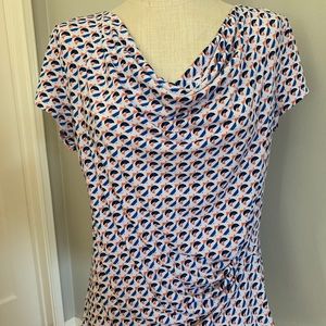 Ann Taylor cowl neck Sleeveless top
